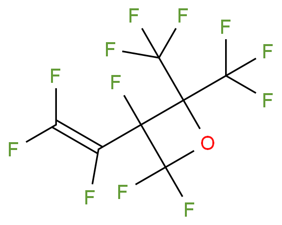 400629-07-4 2,2-雙(三氟甲基)-3-(三氟乙烯基)三氟環氧丙烷 結構式