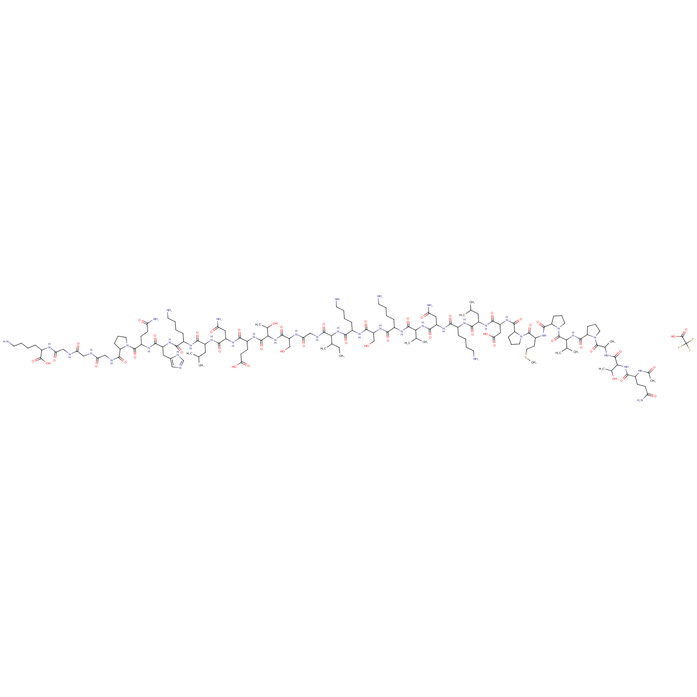 Acetyl-Tau Peptide (244-274) (Repeat 1 Domain) 产品图片