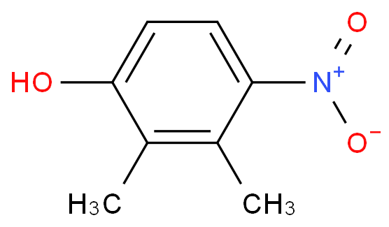 二甲基硝基苯酚化学结构式