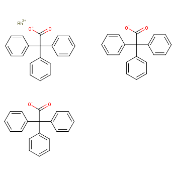 四(三苯基乙酸)二铑(II)二氯甲烷加合物