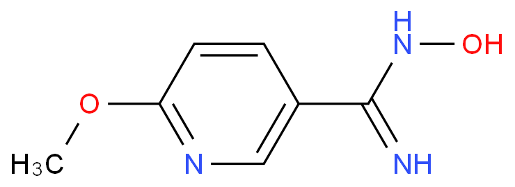 N-羟基-6-甲氧基吡啶-3-甲脒CAS号478490-01-6；分析试剂/科研试验用，现货