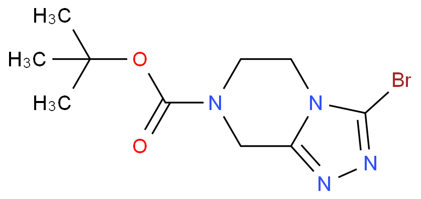 tert-butyl 3-bromo-6,8-dihydro-5H-[1,2,4]triazolo[4,3-a]pyrazine-7-carboxylate
