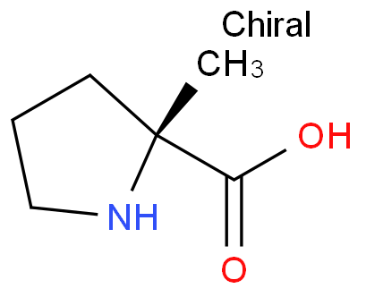 63399-77-9 (R)-2-甲基脯氨酸   结构式图片