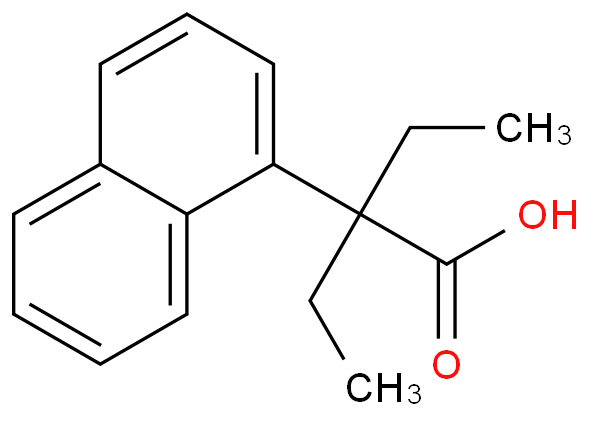 2-乙基-2-(萘-1-基)丁酸