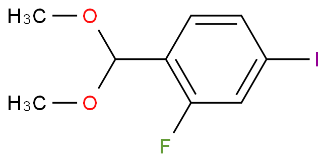 1-(Dimethoxymethyl)-2-fluoro-4-iodobenzene