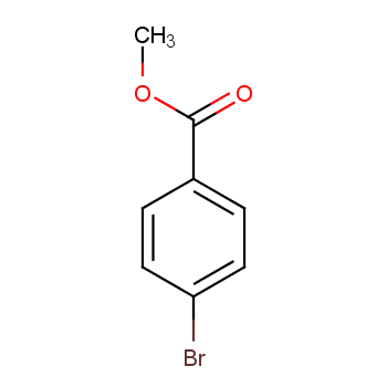 对溴苯甲酸甲酯化学结构式