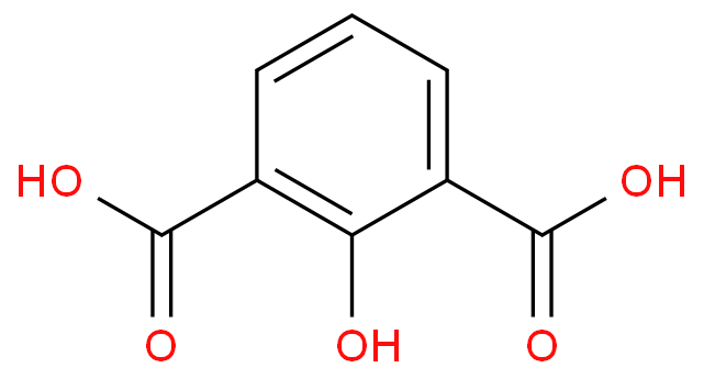 2-羟基间苯二甲酸化学结构式