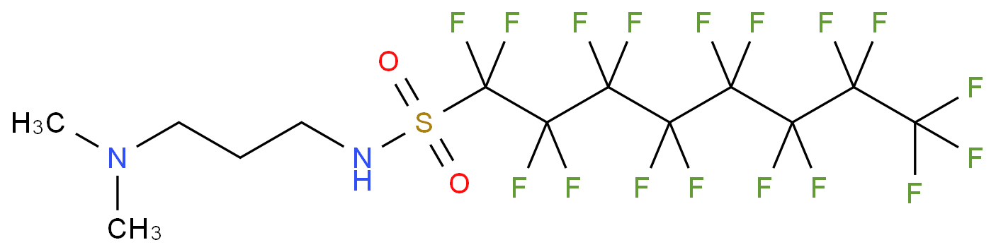 [Perfemiker]N-(3-(二甲基氨基)丙基)-1,1,2,2,3,3,4,4,5,5,6,6,7,7,8,8,8-十七氟辛烷-1-磺酰胺,95%