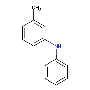 3-甲基二苯胺化学结构式