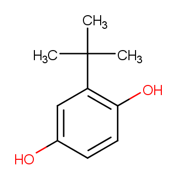 tert-Butylhydroquinone structure