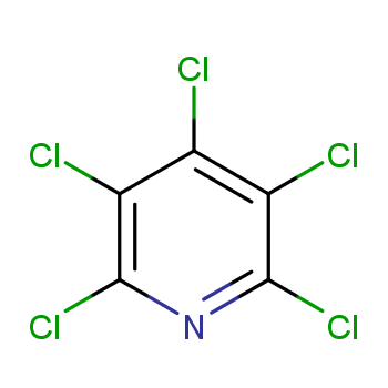 五氯吡啶化学结构式