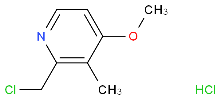 2-氯甲基-4-甲氧基-3-甲基吡啶盐酸盐
