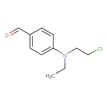 4-[2-chloroethyl(ethyl)amino]benzaldehyde