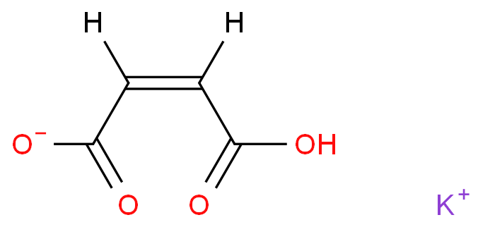 马来酸钾化学结构式