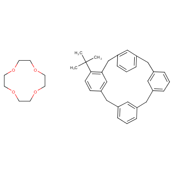 4-叔丁基杯[4]芳烃-冠-4-复合体