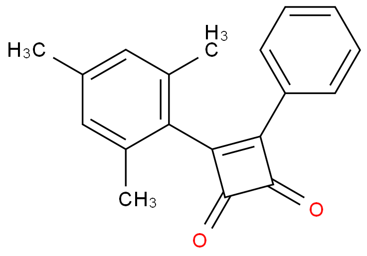 3-phenyl-4-(2,4,6-trimethylphenyl)cyclobut-3-ene-1,2-dione