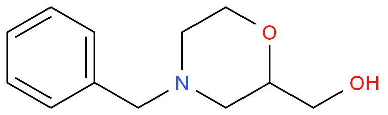 40987-24-4 2-(羟甲基)-4-苄基吗啉 结构式图片