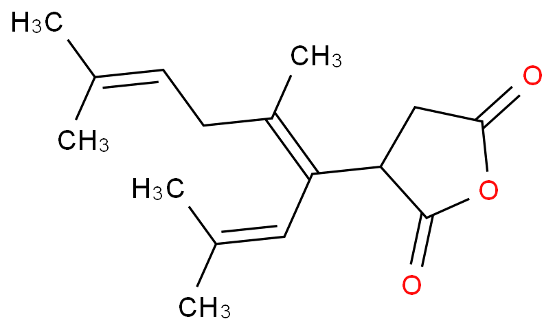 dihydro-3-(triisobutenyl)furan-2,5-dione