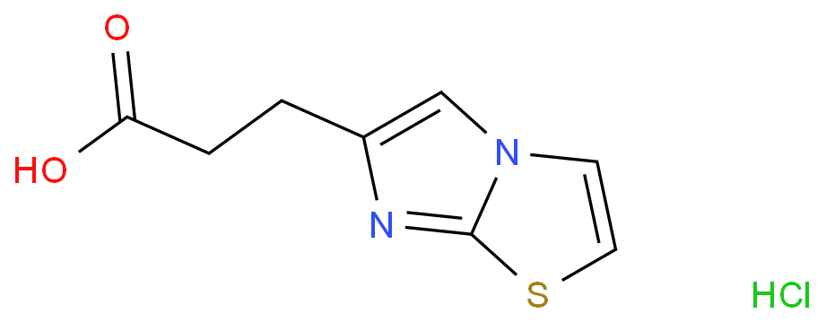 3-(IMidazo[2,1-b]thiazol-6-yl)propanoic acid HCl