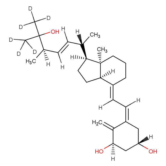 (1R,3S,5Z)-5-[(2E)-2-[(1R,3aS,7aR)-7a-methyl-1-[(E,2R,5S)-7,7,7-trideuterio-6-hydroxy-5-methyl-6-(trideuteriomethyl)hept-3-en-2-yl]-2,3,3a,5,6,7-hexahydro-1H-inden-4-ylidene]ethylidene]-4-methylidenecyclohexane-1,3-diol
