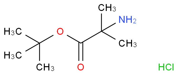 2-氨基-2-甲基丙酸叔丁酯盐酸盐CAS号84758-81-6；（优势产品常备库存，质量保证）