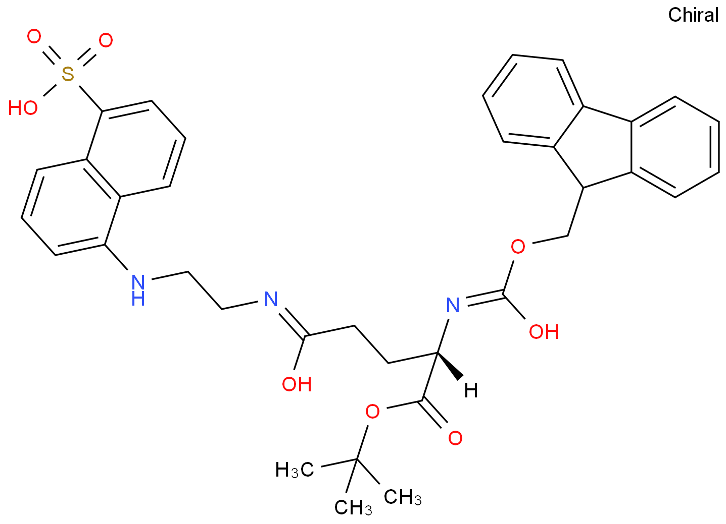 FMoc-Glu(EDANS)-OtBu；CAS号194039-49-1