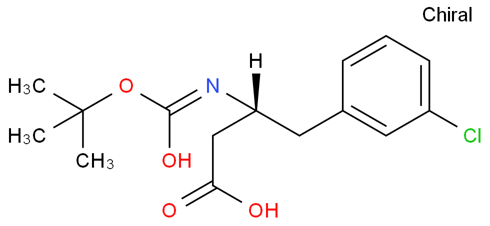 (R)-3-((叔丁氧羰基)氨基)-4-(3-氯苯基)丁酸CAS号331763-56-5(现货优势供应/质量保证)