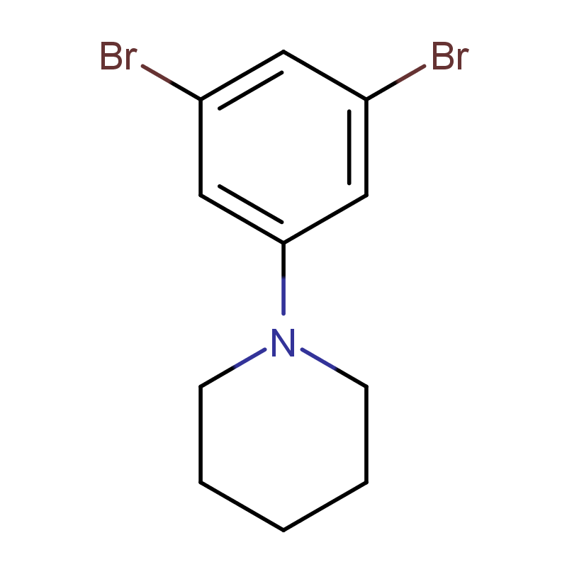 1-(3,5-二溴苯基)哌啶 CAS号:1261995-07-6科研及生产专用 高校及研究所支持货到付款