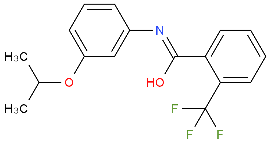 氟担菌宁化学结构式