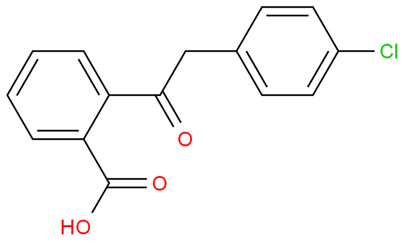 2-[(4-chlorophenyl)acetyl]benzoic acid  