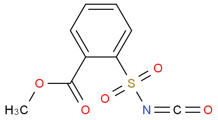 Benzoic acid,2-(isocyanatosulfonyl)-, methyl ester  