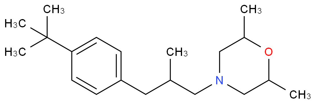 4-[3-(4-tert-butylphenyl)-2-methylpropyl]-2,6-dimethylmorpholine