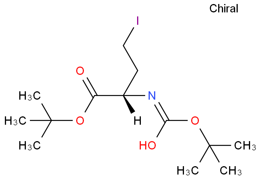 (S)-2-((叔丁氧基羰基)氨基)-4-碘丁酸叔丁酯CAS号161370-66-7(现货供应,质量保证)