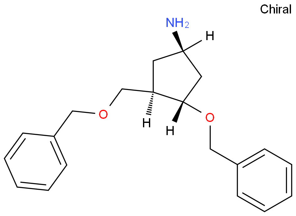 (1R, 3S, 4R)-3-Benzyloxy-4-(benzyloxymethyl)cyclopentanamine