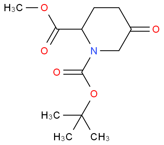 1-tert-Butyl 2-methyl 5-oxopiperidine-1,2-dicarboxylate