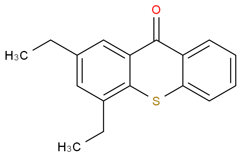2,4-二乙基噻唑酮化学结构式