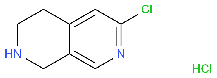 6-氯-1,2,3,4-四氢- [2,7]二氮杂萘盐酸盐/1335053-26-3