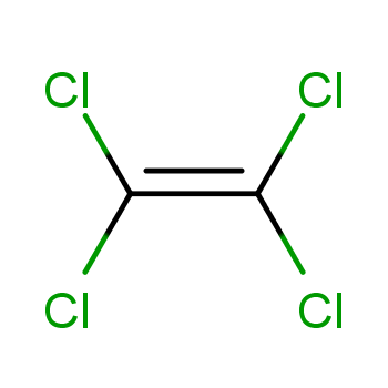 四氯乙烯化学结构式