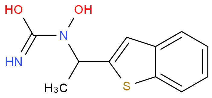 Zileuton structure