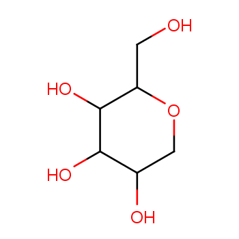1,5-无水葡萄糖醇化学结构式