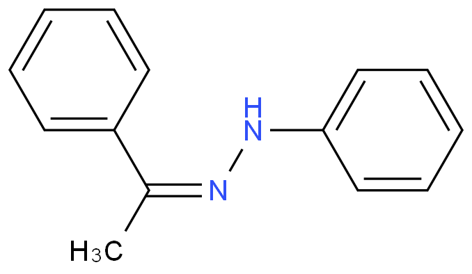 583-11-9 苯乙酮苯腙 结构式图片