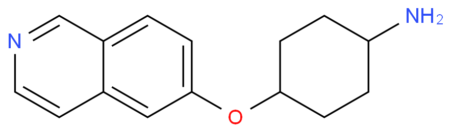 cis-4-(Isoquinolin-6-yloxy)-cyclohexylamine