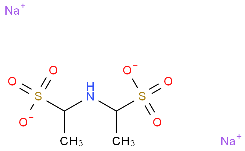 Ethanesulfonic acid, 1,1'-iminobis-, disodiumsalt (9CI)