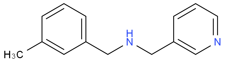 N-(3-甲基苄基)-1-(吡啶-3-基)甲胺CAS号510723-59-8；（科研试剂/现货供应，质量保证）