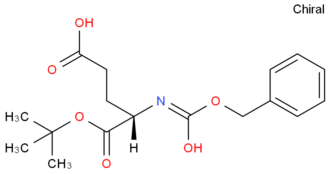 Z-GLU-OTBU structure