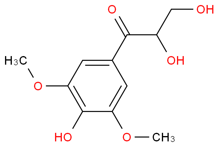 2,3,4’-三羟基-3’,5’-二甲氧基苯丙酮价格, 2,3,4'-Trihydroxy-3',5'-dimethoxypropiophenone对照品, CAS号:33900-74-2