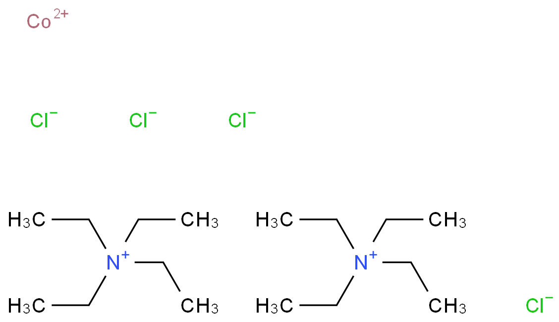 Bistetraethylammonium Tetrachlorocobaltateii 6667 75 0 Wiki