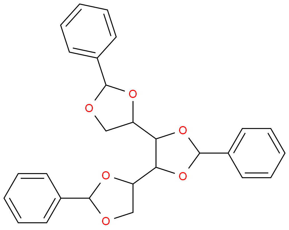 O1,O2;O3,O4;O5,O6-tribenzylidene-talitol|O1,O2;O3,O4;O5,O6-Tribenzyliden-talit|Tri-benzyliden-Derivat von Mannit