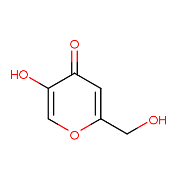 Kojic acid structure