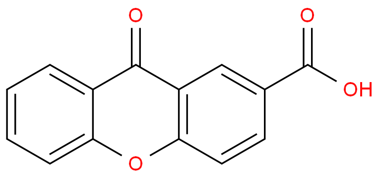xanthone-2-carboxylic acid structure